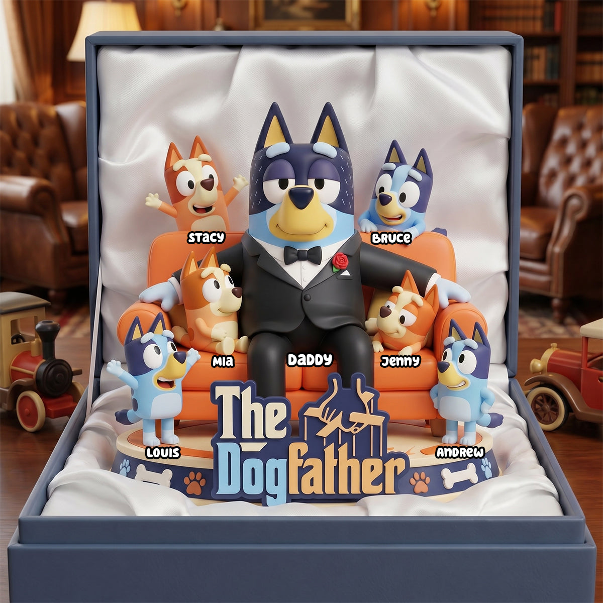 Puppy Boss Acrylic Plaque - Personalized Gifts For Dad 01hudh180526-Homacus