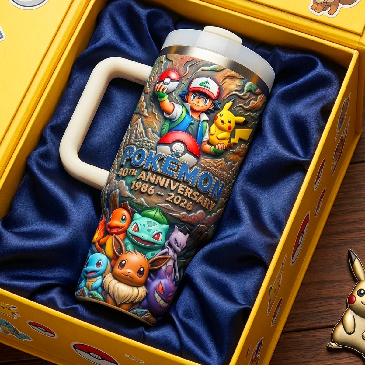 40th Anniversary Monster Trainer Tumbler - Personalized Anniversary Gift 01toqn120326-Homacus