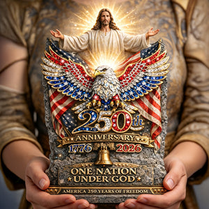250th Anniversary Acrylic Plaque Personalized Gifts For Christians 04TODT050326-Homacus