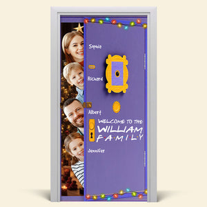 Custom Photo Gifts For Family Door Cover 07qnqn280924-Homacus