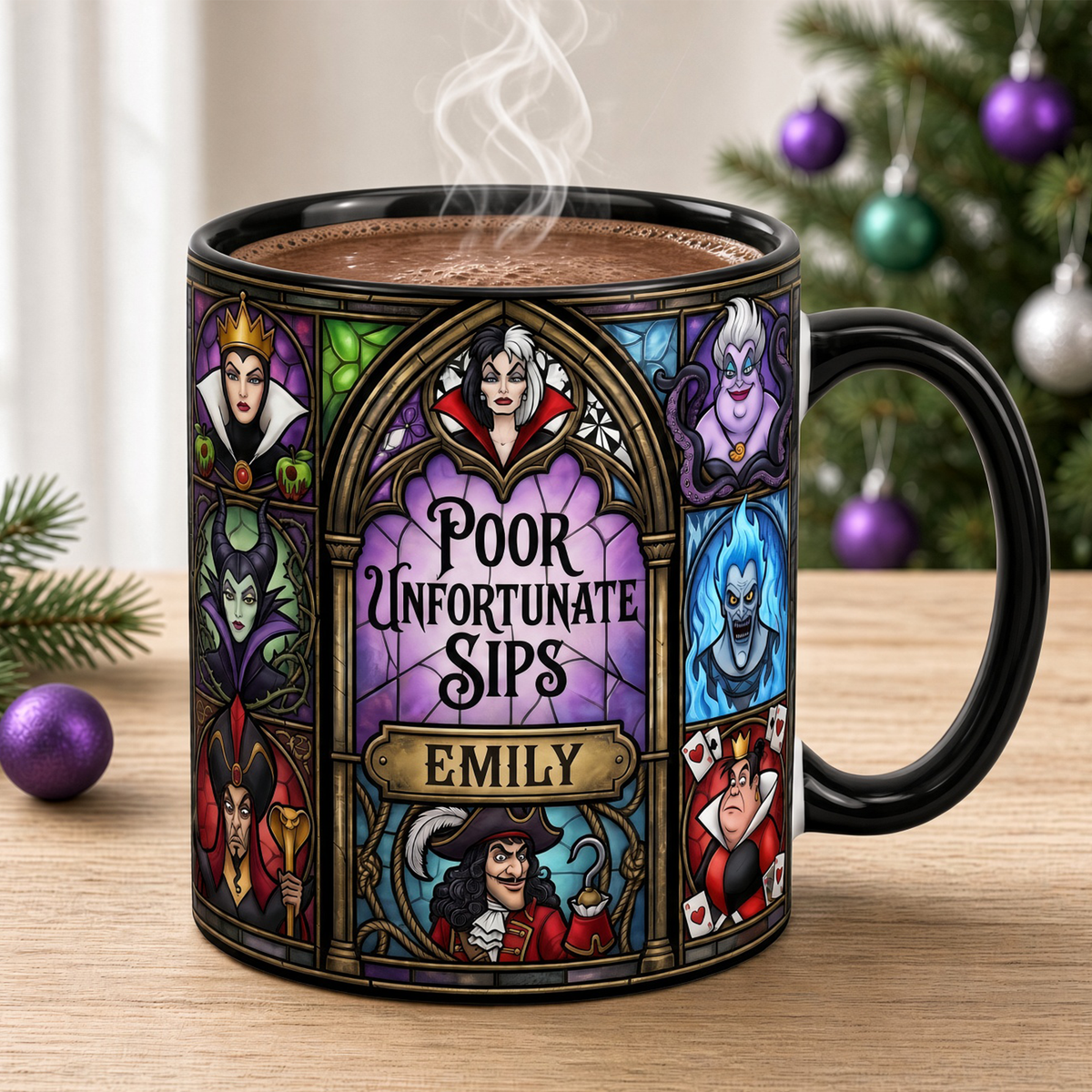 Mystical Villains Accent Mug - Personalized Gifts 07haqn231026-Homacus