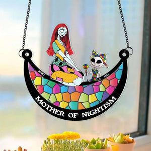 Personalized Gifts For Autism Mom Suncatcher Ornament Mother Of Nightism 02OHMH270225-Homacus