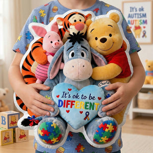 Lovely Embracing Autism Pillow, Personalized Gifts For Autism Kid 02qhdt170326-Homacus