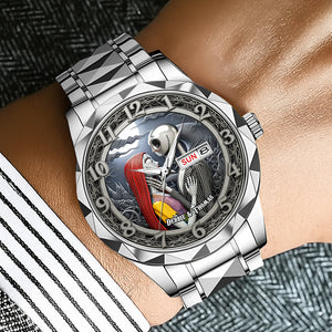 Couple Stainless Steel Men's Watch - Personalized Gifts For Couple 02PGMG240725-Homacus