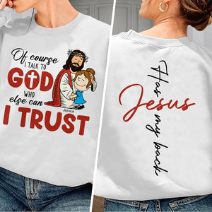 Personalized Gifts For Christians Shirt, Hugging Jesus 02qhqn080124hg-Homacus
