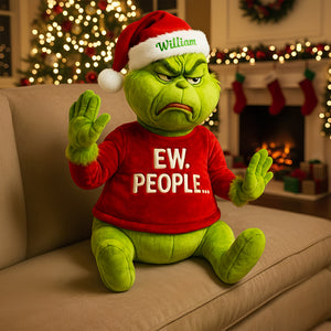 EW People Grumpy Pillow - Personalized Christmas Gifts 02tgdt071125-Homacus