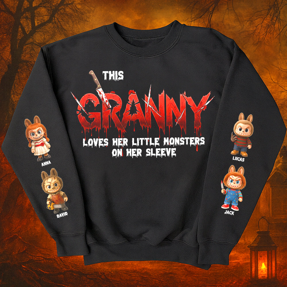 Spooky Grandma Shirt - Personalized Gifts For Grandma 02natn120825-Homacus