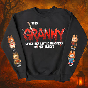 Spooky Grandma Shirt - Personalized Gifts For Grandma 02natn120825-Homacus