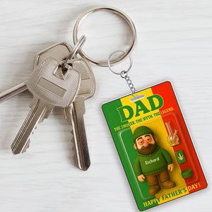 The Legend Dad Acrylic Keychain - Personalized Gifts For Father 02TOQN260425-Homacus