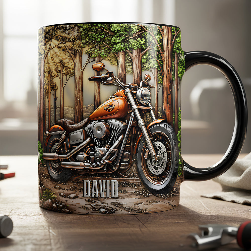Adventure Mug Personalized Gifts For Motorcycle Lover 04TODT041225-Homacus