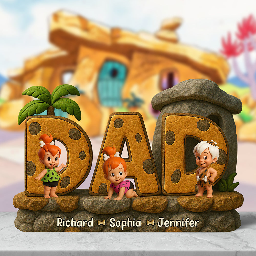 Dad Acrylic Plaque - Personalized Gifts For Dad 03kaqn230425-Homacus