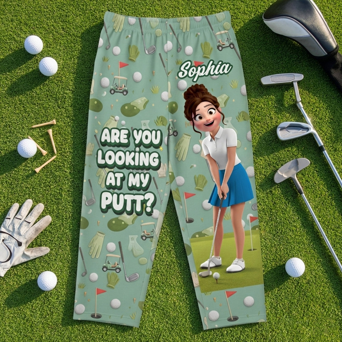 Personalized Funny Gifts For Golf Lovers Pajama Pants 03natn170126-Homacus