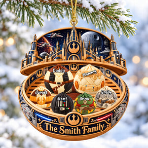 Cosmic Dumplings Christmas Ornament - Personalized Gifts For Family 03ohqn300926-Homacus