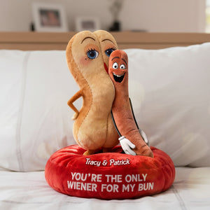 Fun Property Couple Custom Shape Pillow - Personalized Gifts For Couples 03QHMG131125-Homacus