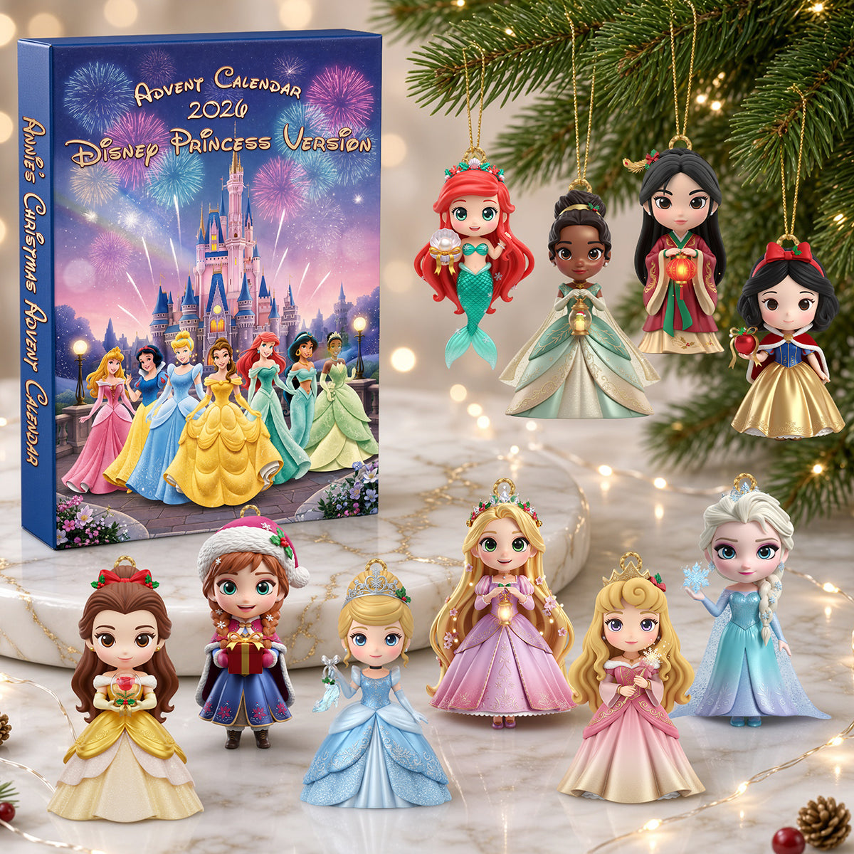 Princesss Collection Blind Box - Personalized Gifts For Christmas Advent Calendar Blind Box 04PGTA271026-Homacus