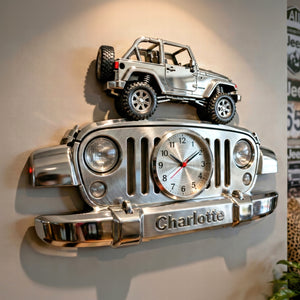 Off-road Acrylic Hanging Wall Clock - Personalized Gifts For Off-road Lovers 02tgqn291225-Homacus