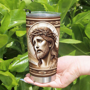 Personalized Gifts For Christian Tumbler Jesus Tumbler 042XQMH160125-Homacus