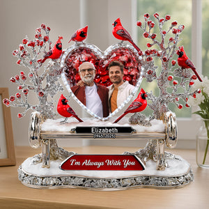 I'm Always With You Acrylic Plaque - Memorial Custom Photo Gift For Heaven 04TGLU090625-Homacus