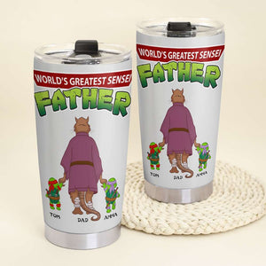 Personalized Gifts For Dad Tumbler World's Greatest Father-Homacus