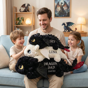 King Of Sky Dad Custom Shaped Pillow, Personalized Gifts For Dad 02QHLU180526-Homacus