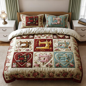 Personalized Gifts For Sewing Lovers Quilt Bedding Set Special Line 03natn151025-Homacus