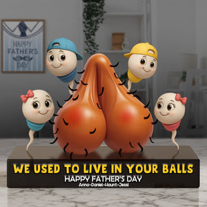 Funny Dad Acrylic Plaque - Personalized Christmas Gifts For Dad 02OHLU250425-Homacus