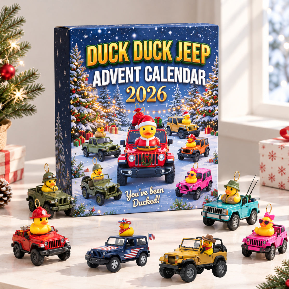 Duck Off Road Squad Blindbox - Personalized Gifts For Christmas Advent Calendar Blind Box 02NALU271026-Homacus