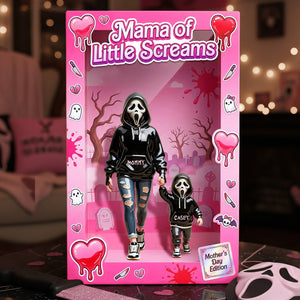 Horror Mom Acrylic Plaque - Personalized Gifts For Mothers 02nata240326-Homacus