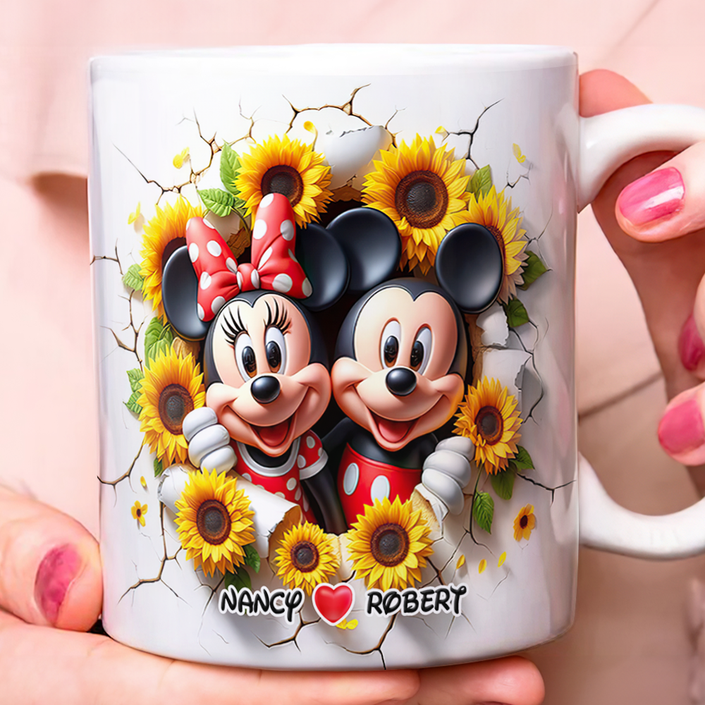 Mouse Couple Mug - Personalized Gifts For Couple 08hupu140425-Homacus