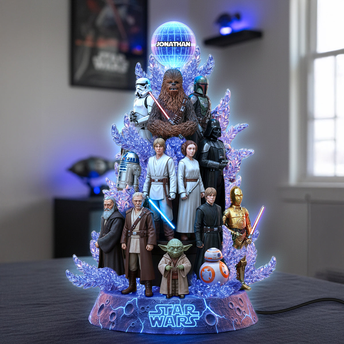 Epic Heroes Acrylic Light Box - Personalized Gifts 02pamg191125-Homacus