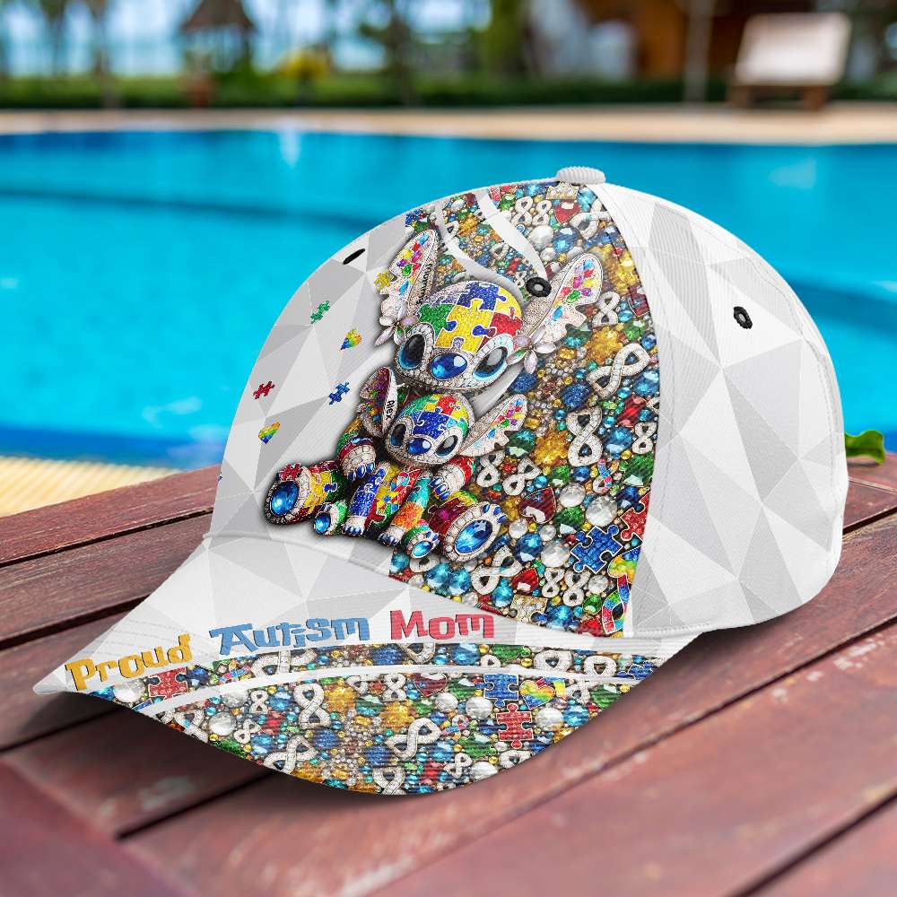 Personalized Gifts For Autism Mom Classic Cap, Cute Character 02TGMH210325-Homacus