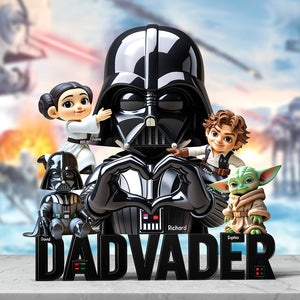 The Strongest Dad Acrylic Plaque Personalized Gifts For Dad 04NAQN070525-Homacus