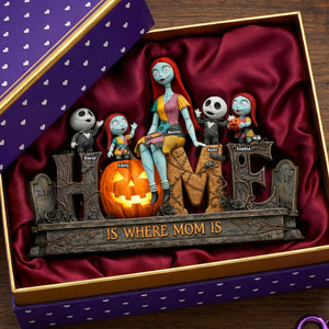 Mom and Kids Spooky Acrylic Plaque - Personalized Gifts For Mother's Day 03toqn250326-Homacus