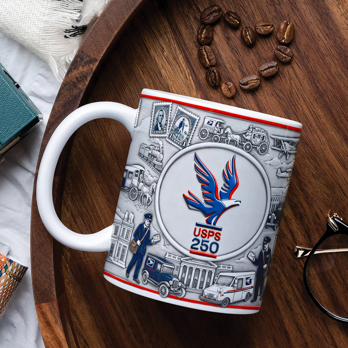 Postal Job Milestone Coffee Mug – Personalized Gifts For Postal Worker 02naqn040226-Homacus