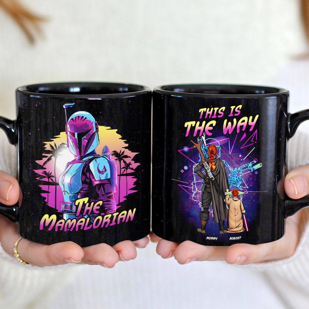 Galaxy Mom Coffee Mug - Personalized Gift For Mom 02QHPU260325HHHG-Homacus