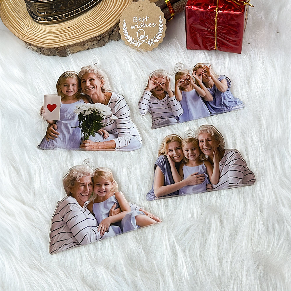 Custom Photo Gifts for Family Ornament 125acvp140924-Homacus