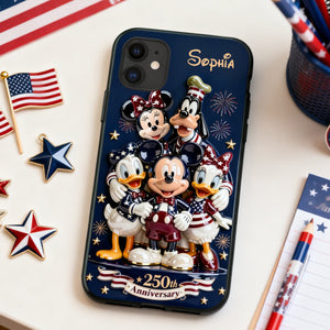 USA 250th Anniversary Phone Case Personalized Gifts 02pgtn110226-Homacus