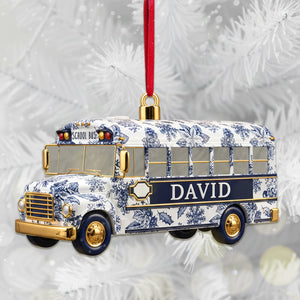 Personalized Gifts For School Bus Drivers Christmas Ornament 07pgmg081025-Homacus