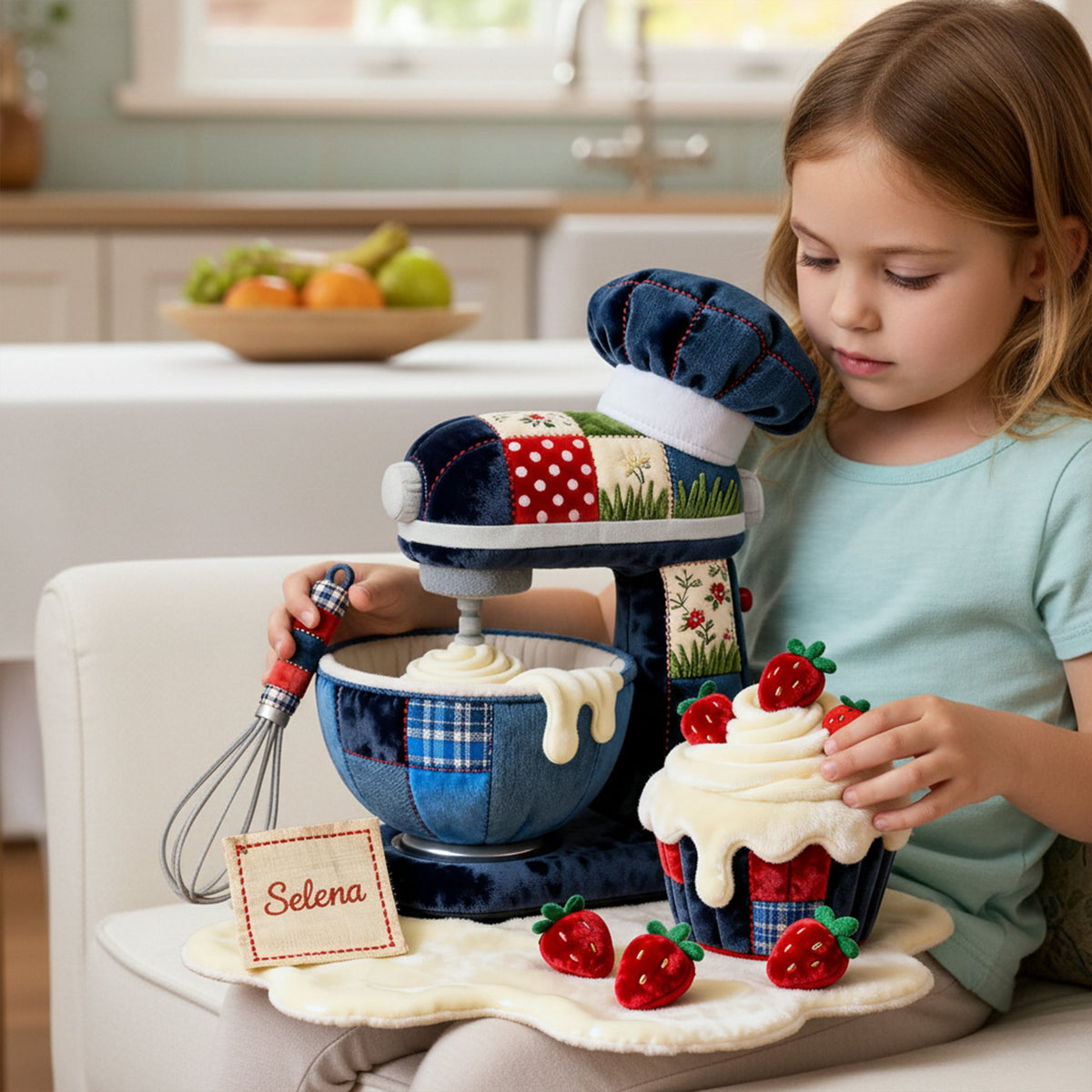 Cute Baking Mixer Pillow - Personalized Gifts For Bakers 06PALU111225-Homacus