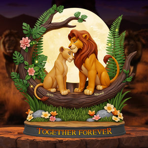 Forever Couple Acrylic Plaque - Personalized Gifts For Couple 01TOLU240625-Homacus