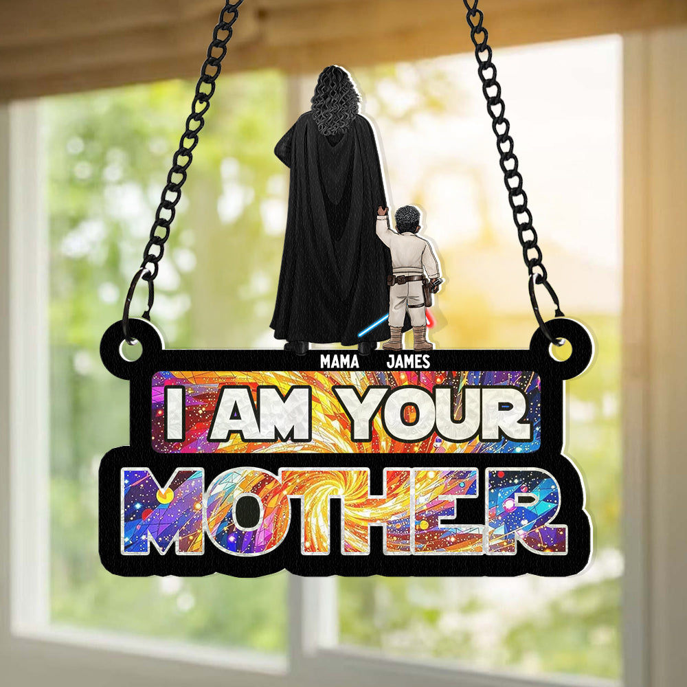 Personalized Gifts For Mom Suncatcher Ornament, Stunning Galaxy 01QHDT140225DAHHHG-Homacus