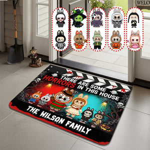 Horror Family Doormat - Personalized Gifts For Family Halloween 02HUMG250825-Homacus