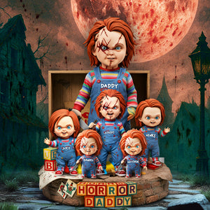 Horror Dad Plaque - Personalized Gifts For Dad 01qhlu060525-Homacus