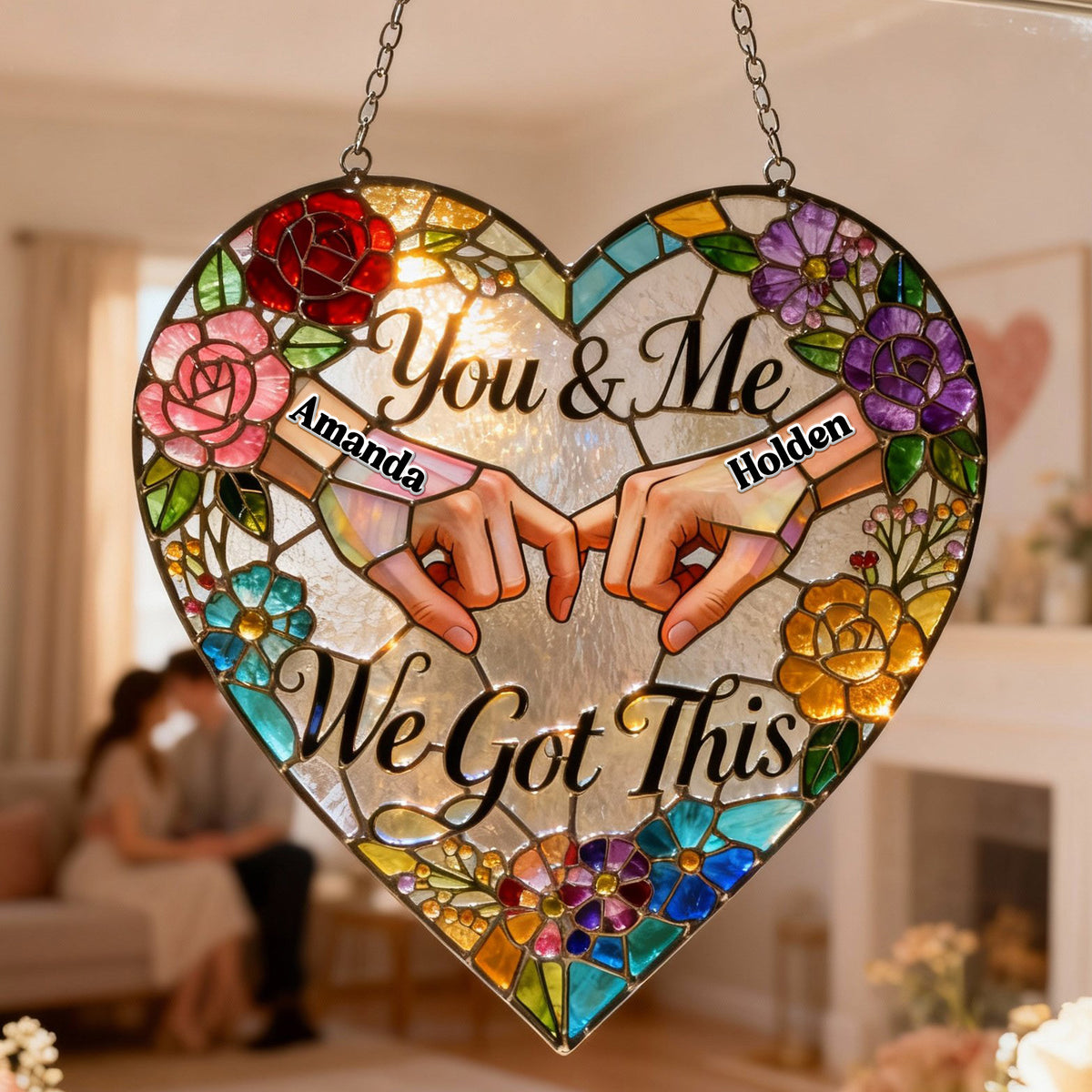 We Got This Suncatcher Ornament - Personalized Gifts For Couple 04hymg070126-Homacus