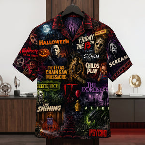 Horror Hawaiian Shirt - Personalized Gifts For Horror Lovers 02nadh200626-Homacus