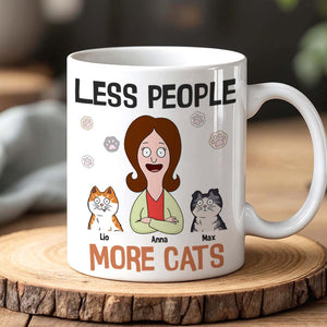 Cat Mom Coffee Mug Personalized Gifts For Pet Lovers 01totn020425hg-Homacus