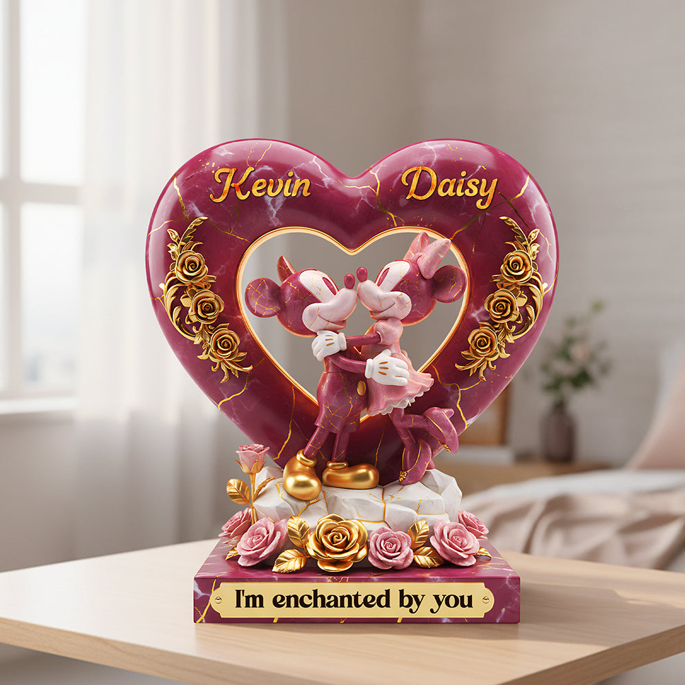 I'm Enchanted By You Acrylic Plaque - Personalized Gifts For Couples 02OHTA081225-Homacus