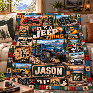 Off-road Blanket - Personalized Gifts For Off-road Lovers 05halu071026-Homacus