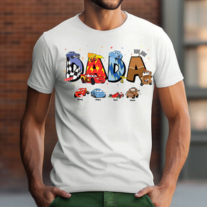 Personalized Gifts For Dad Shirt Pixar Cars 041KALU160125 LMQN-Homacus