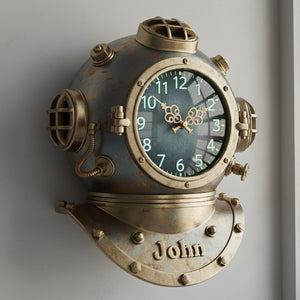 Personalized Gifts For Diver Lovers Acrylic Hanging Wall Clock 02HYTN261225-Homacus